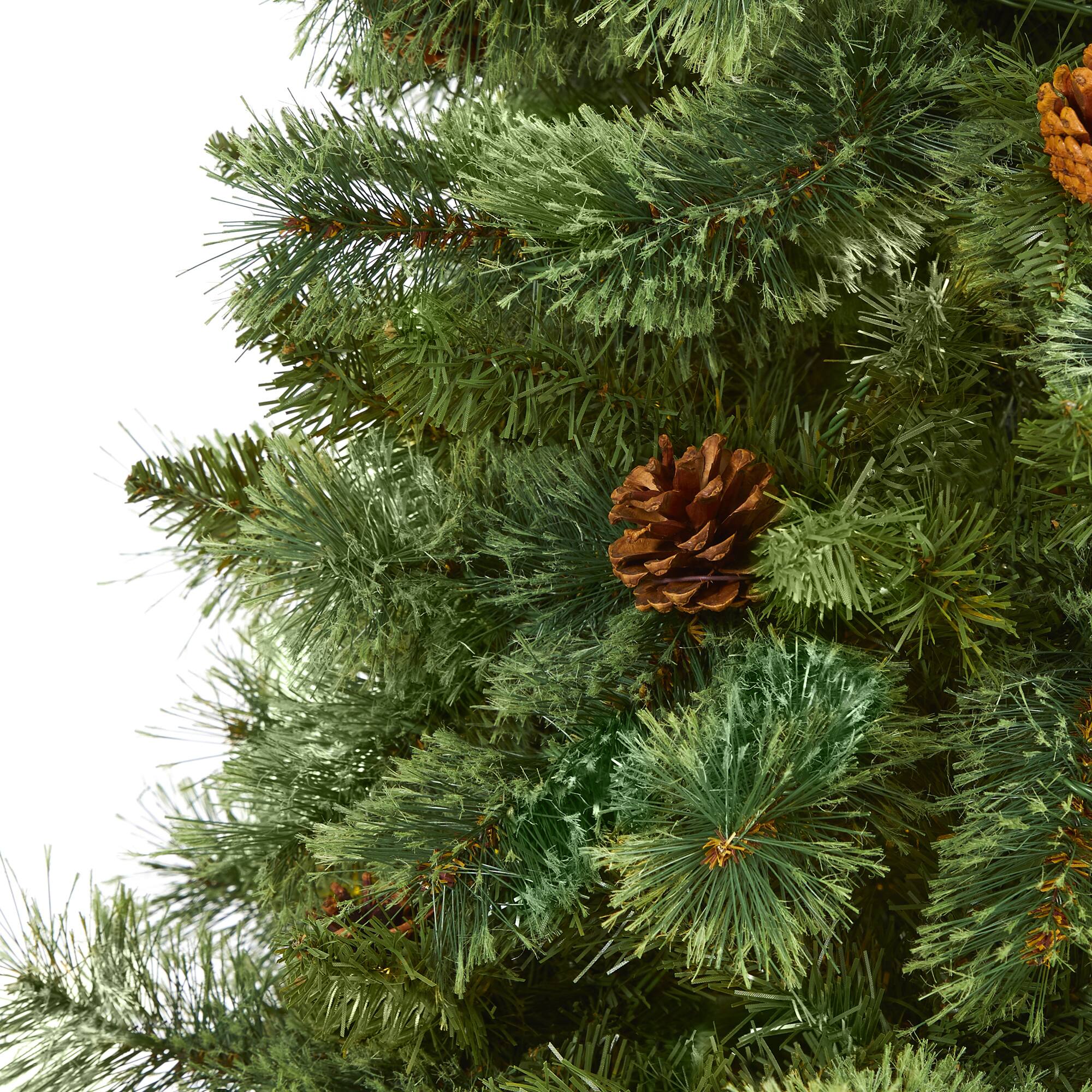 7ft. Unlit White Mountain Pine Artificial Christmas Tree